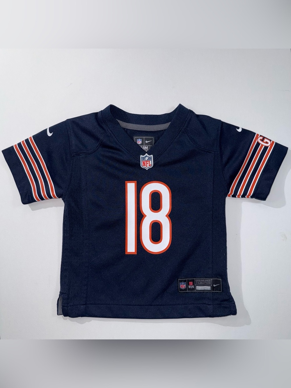 Nike Chicago Bears Caleb Williams #18 Toddler NFL Game Jersey Navy 18M